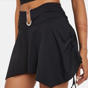 NWT The Kript Tobias Skirt Black, size L